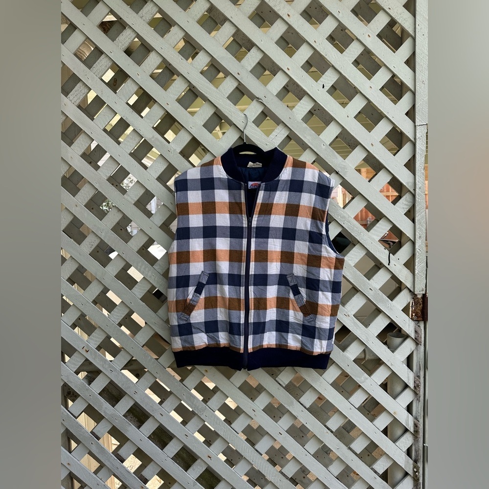 Dickies Gingham Vest